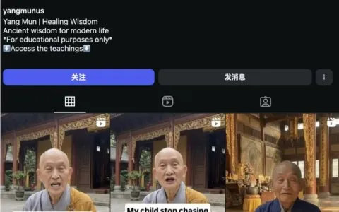 AI东方高僧：打造海外社交媒体“心灵导师”人设，吸粉百万的流量变现术